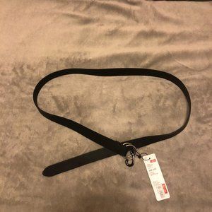 Uniqlo Black Leather Belt